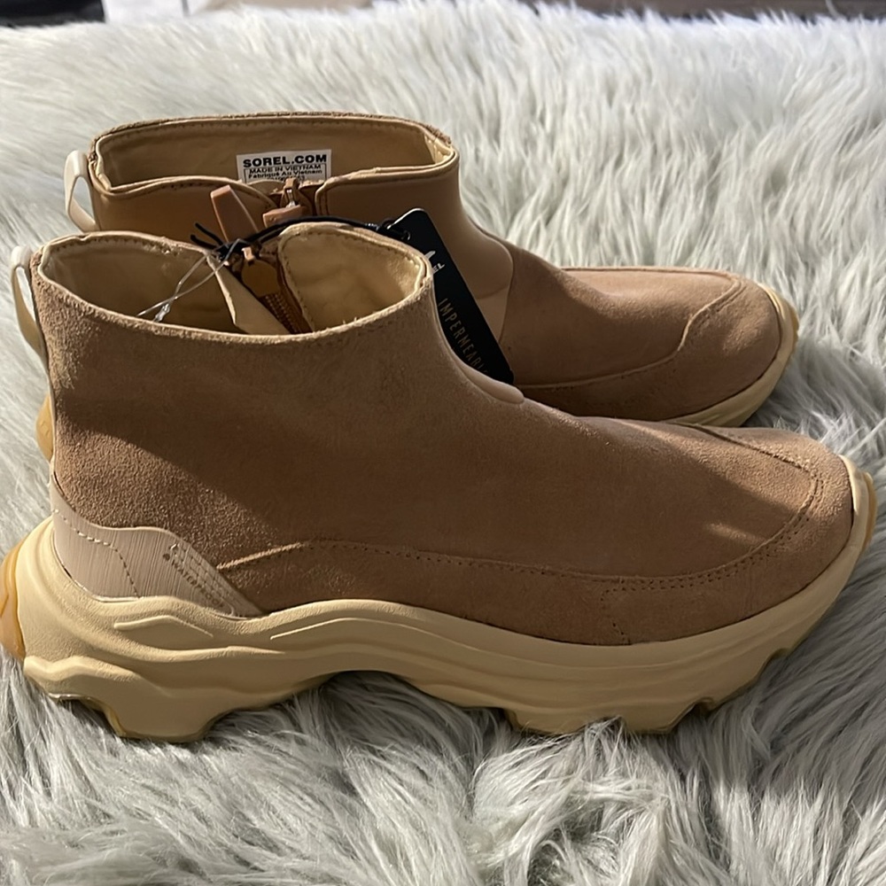 Sorel Tan Suede Ankle Boots - Picture 5 of 5